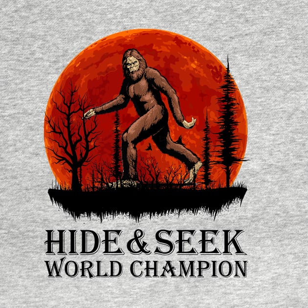 Hide And Seek World Champion Bigfoot Blood Moon by Dianeursusla Clothes